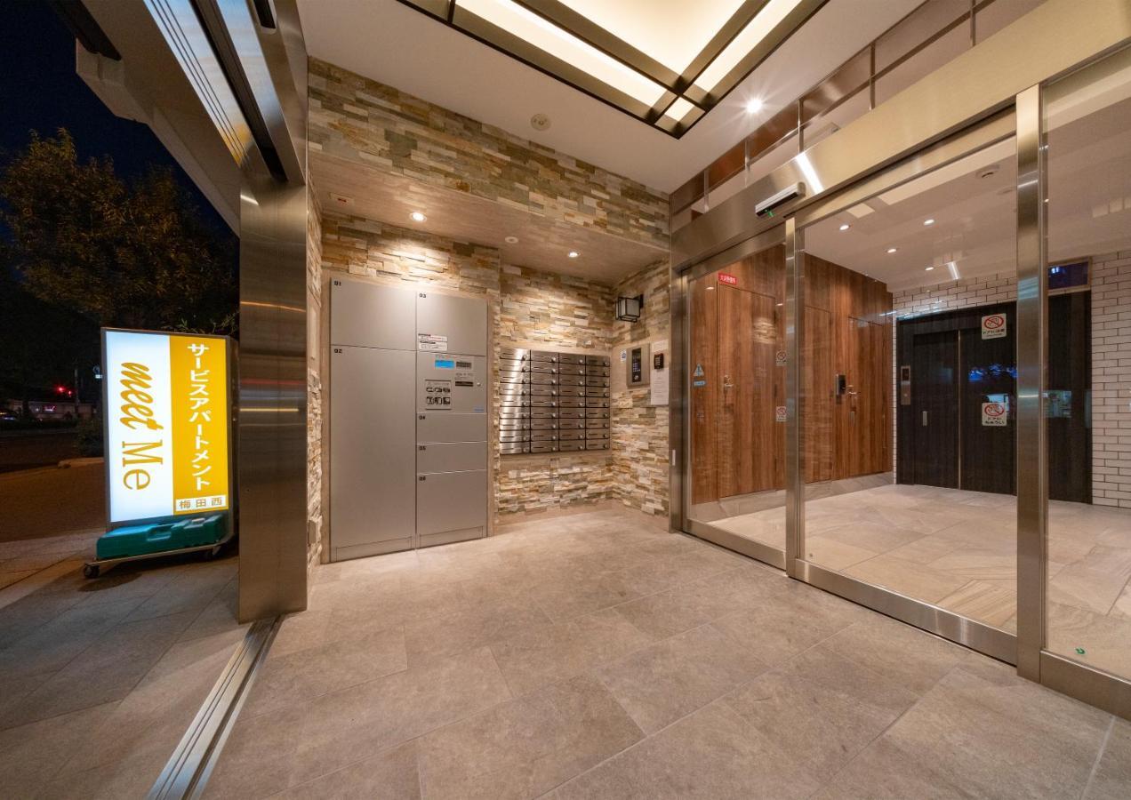 Meet Me Umeda Nishi Aparthotel Osaka Exterior photo